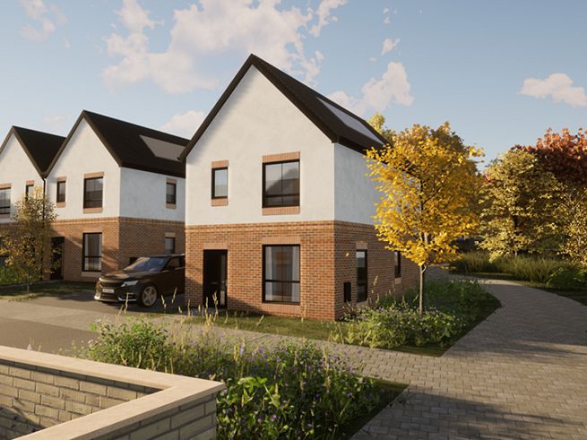 3 bedroom houses - artist's impression subject to change